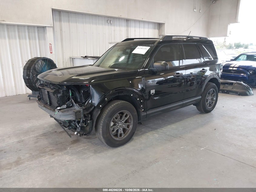 Vin: 3fmcr9b68rrf64738, lot: 46786372, ford bronco sport big bend 20242