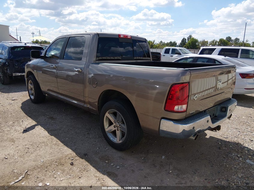 Vin: 1d7rb1ct5as126167, lot: 46786376, dodge ram 1500 slt/sport/trx 20103