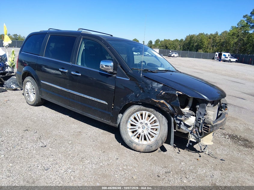 Vin: 2c4rc1ggxdr559140, lot: 46786392, chrysler town & country limited 2013 img_1