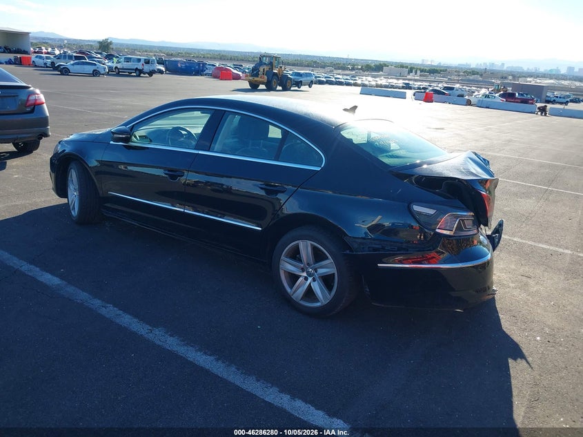 Vin: wvwbn7an9fe830050, lot: 46786425, volkswagen cc 2.0t sport 20153