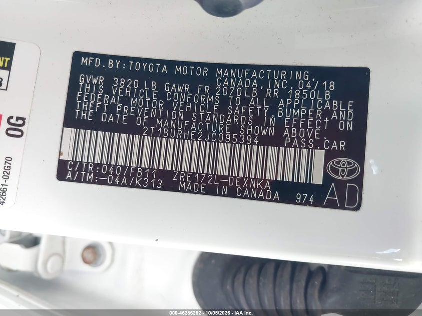 TOYOTA COROLLA - zdjęcie 9