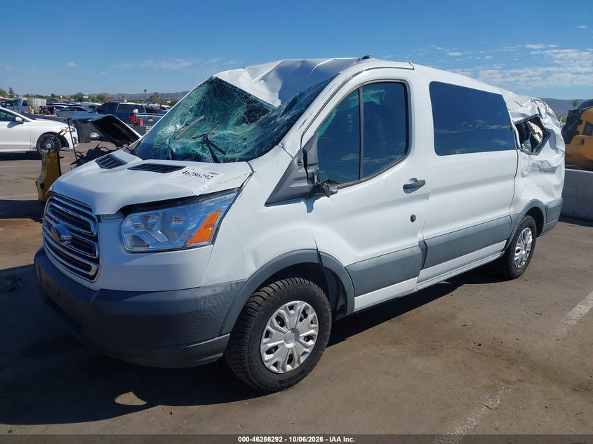 Vin: 1fdzk1ym9jka33532, lot: 46786438, ford transit-150 xlt 20182