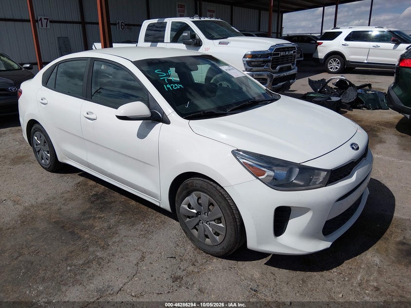Vin: 3kpa24ad8le259709, lot: 46786440, kia rio s 20201