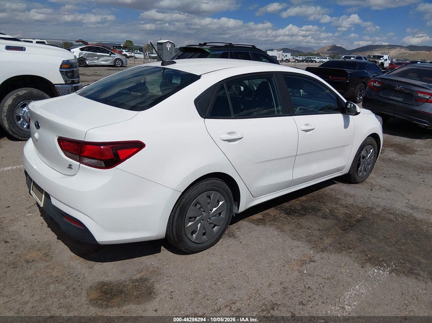 Vin: 3kpa24ad8le259709, lot: 46786440, kia rio s 20204