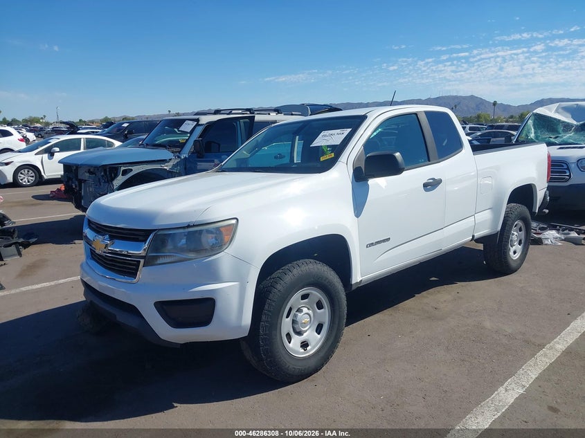 Vin: 1gchsbenxk1111861, lot: 46786454, chevrolet colorado wt 20192