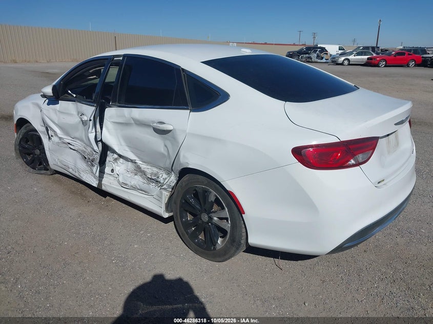 Vin: 1c3cccab1gn131851, lot: 46786464, chrysler 200 limited 20163