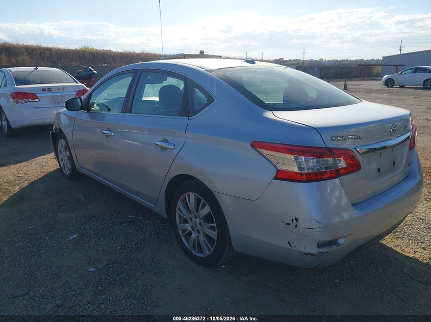 NISSAN SENTRA 2013 VIN 3N1AB7AP3DL615981