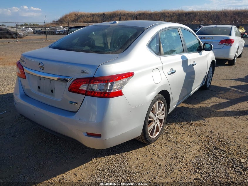 NISSAN SENTRA 2013 VIN 3N1AB7AP3DL615981