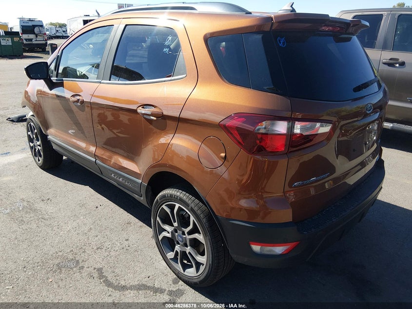FORD ECOSPORT 2019 VIN MAJ6S3JLXKC262954