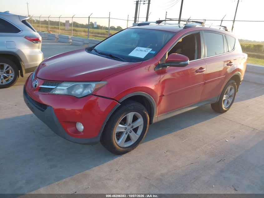 2013 Toyota Rav4 Xle, Удар сзади, IAAI, VIN JTMWFREV4DD013978 — фото 2