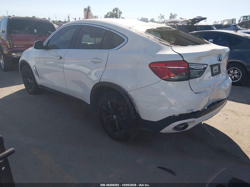 Vin: 5uxku2c57g0n80372, lot: 46786538, bmw x6 xdrive35i 20163