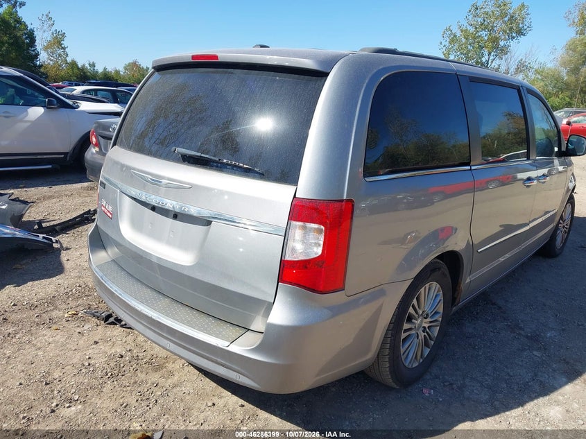 Vin: 2c4rc1cg8dr807990, lot: 46786545, chrysler town & country touring-l 20134