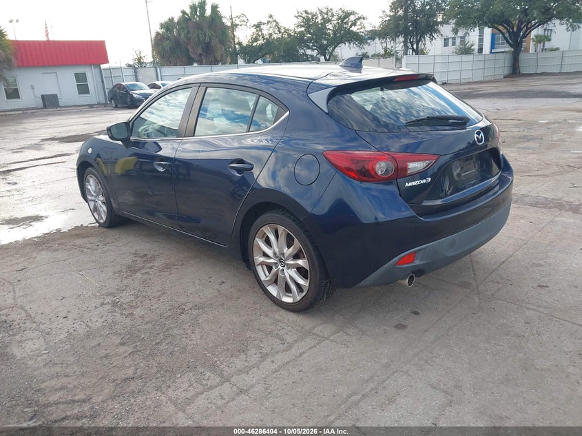 Vin: jm1bm1m30f1259419, lot: 46786550, mazda mazda3 s grand touring 20153