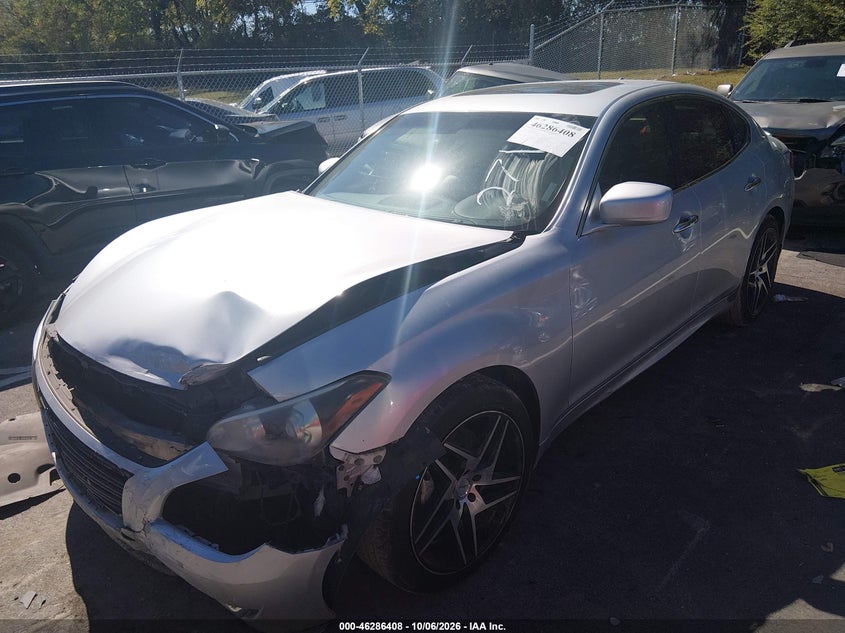 Vin: jn1by1apxcm332711, lot: 46786554, infiniti m37 20122