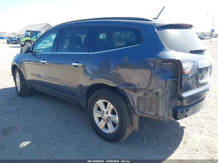 Vin: 1gnkvhkd3ej126192, lot: 46786571, chevrolet traverse 2lt 20143