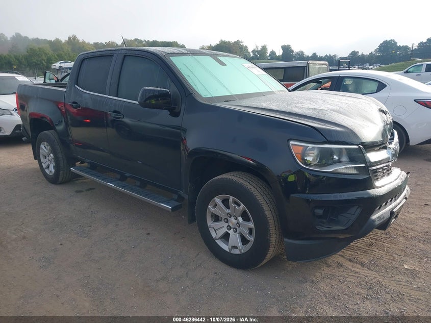 Vin: 1gcgtcen6j1300732, lot: 46786588, chevrolet colorado lt 20181