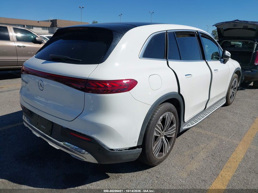 Vin: 4jgdm2db8pa011714, lot: 46786597, mercedes-benz eqs 450+ suv 20234