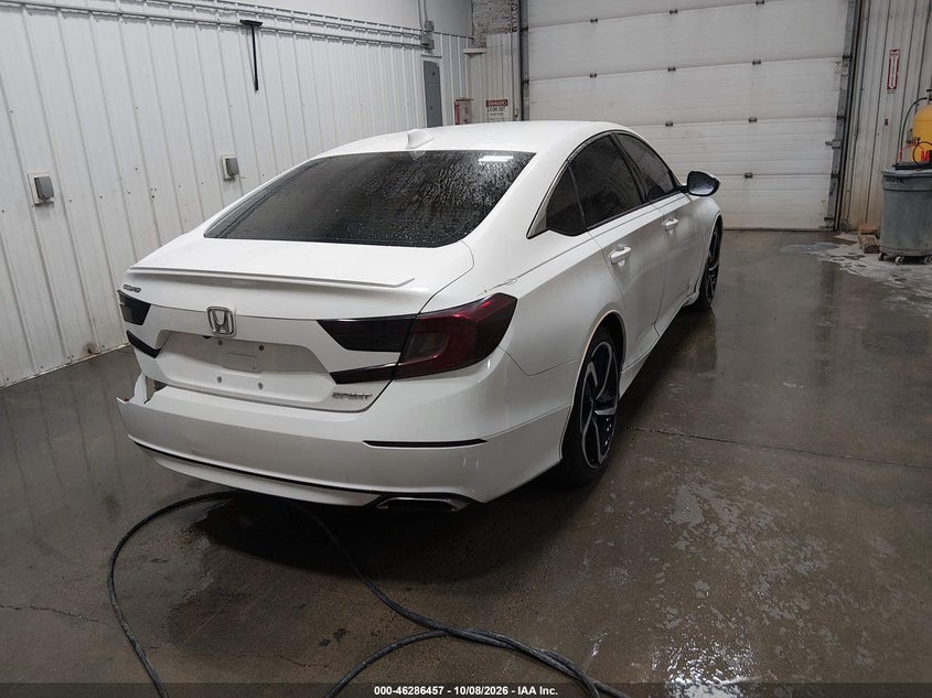 Vin: 1hgcv1f36ja267257, lot: 46786603, honda accord sport 20184