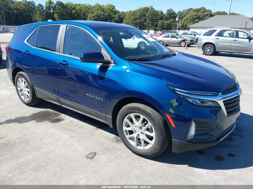 Vin: 3gnaxkev7nl135705, lot: 46786615, chevrolet equinox fwd lt 20221