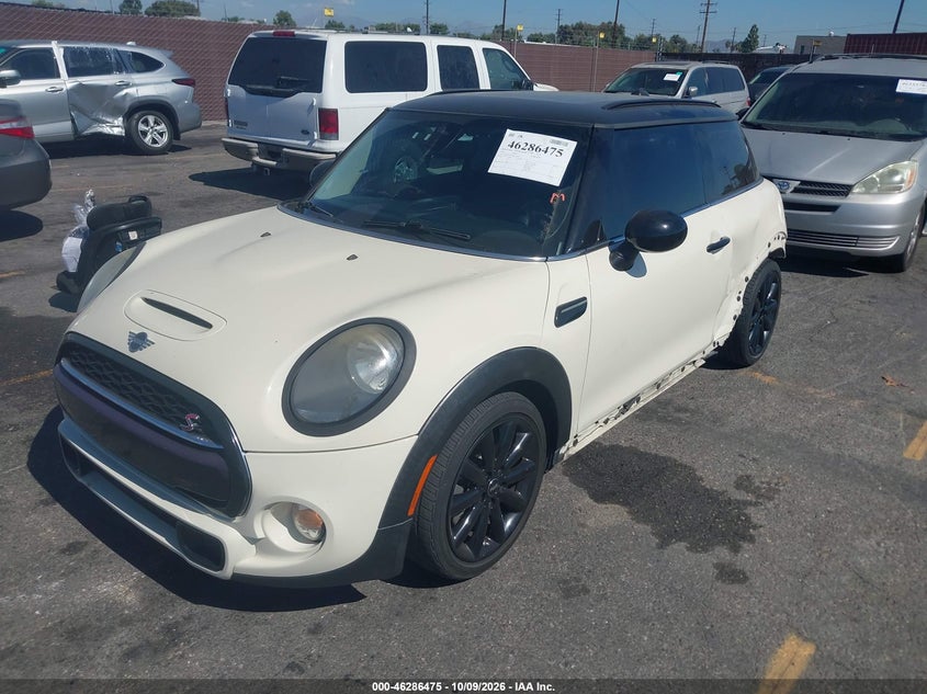 2019 Mini Hardtop Cooper S, Удар сзади, IAAI, VIN WMWXP7C58K2A54521 — фото 2