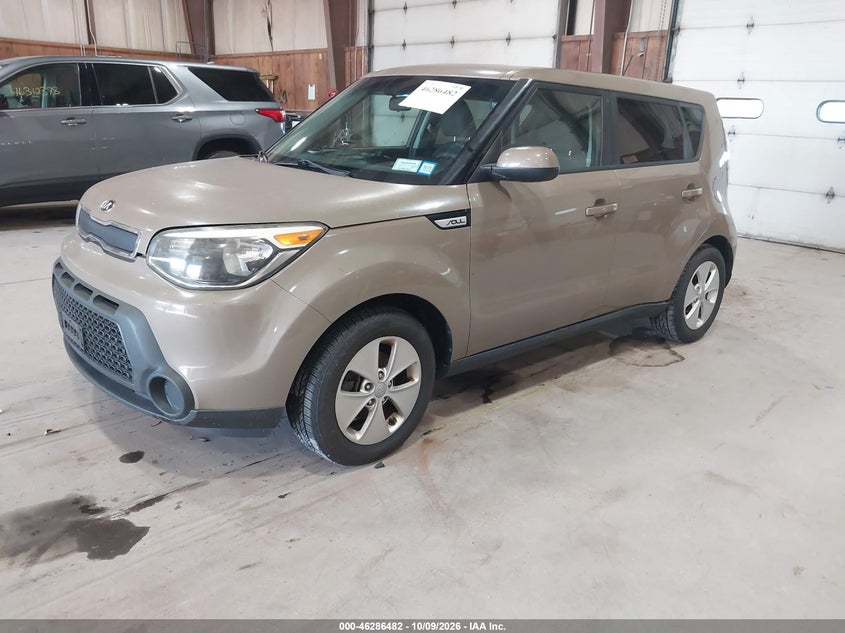 2015 Kia Soul, Обычный износ, IAAI, VIN KNDJN2A23F7126919 — фото 2