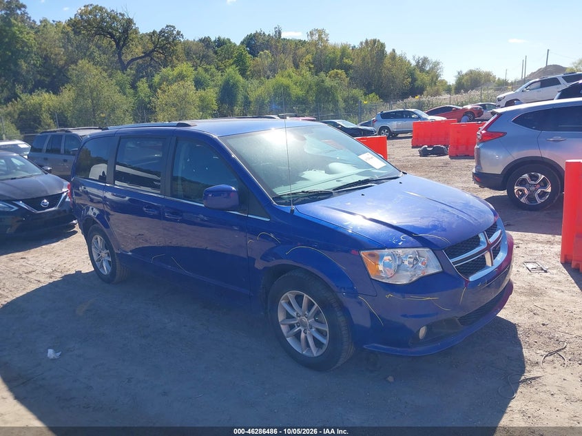 Vin: 2c4rdgcg4kr699087, lot: 46786632, dodge grand caravan sxt 2019 img_1