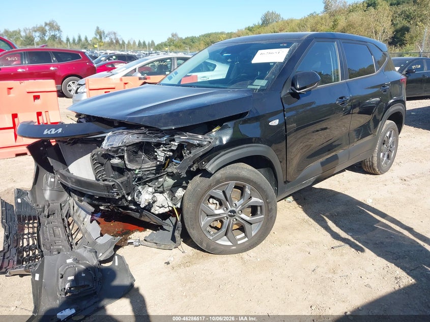Vin: kndepcaa4r7629369, lot: 46786663, kia seltos lx 20242