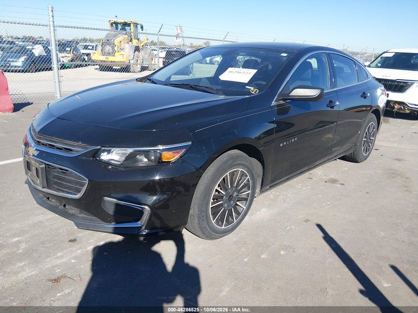 2018 Chevrolet Malibu 1Ls, Right Side, IAAI, VIN 1G1ZB5STXJF217472 — photo 2