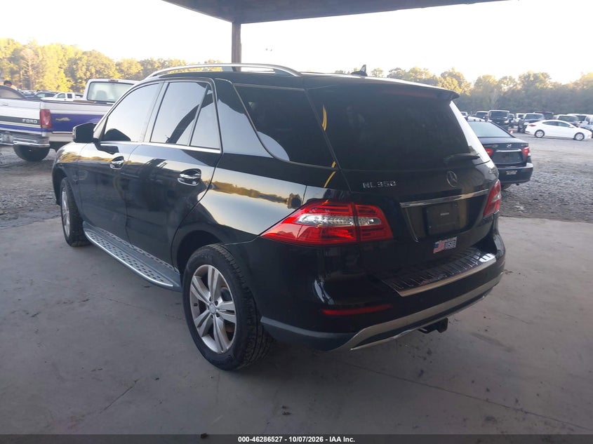 Vin: 4jgda5hb4fa599422, lot: 46786673, mercedes-benz ml 350 4matic 20153