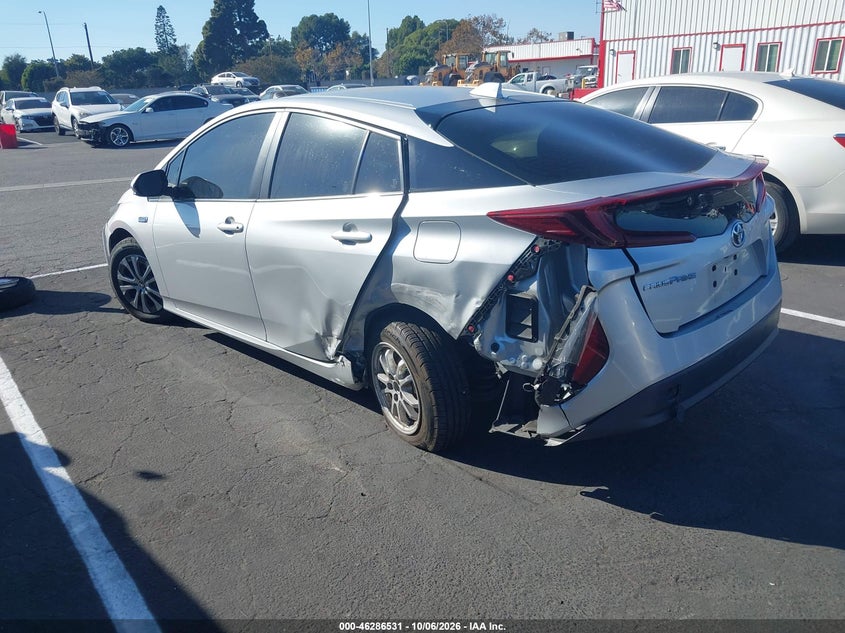 Vin: jtdkamfp2n3207240, lot: 46786677, toyota prius prime le 20223