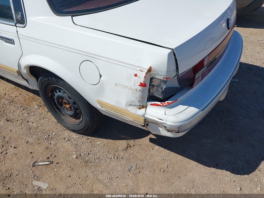 BUICK CENTURY 1993 VIN 1G4AG55N7P6472720