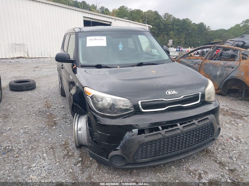 Vin: kndjn2a23g7263733, lot: 46786692, kia soul 20161
