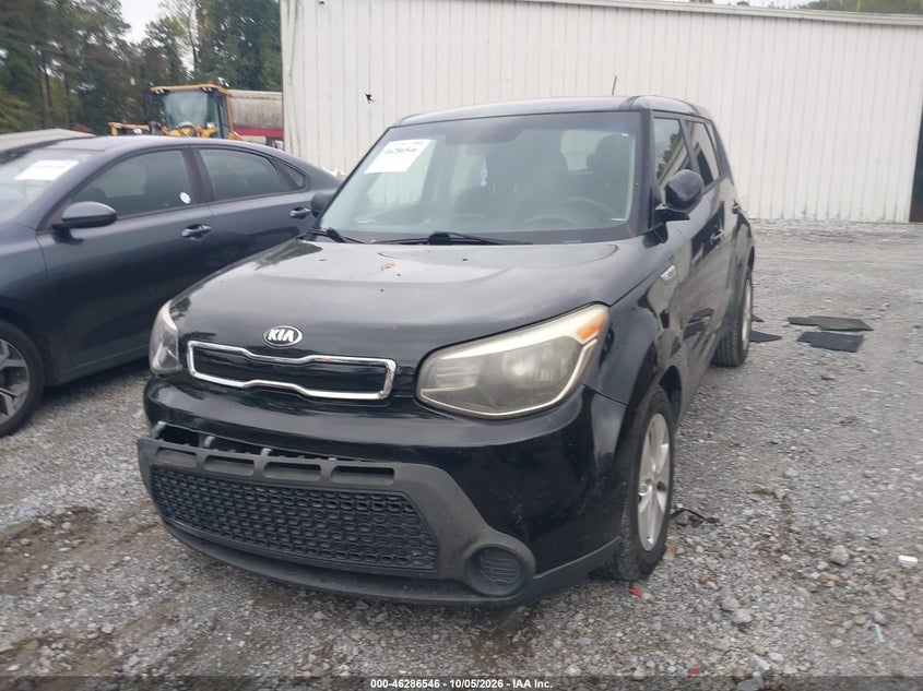 Vin: kndjn2a23g7263733, lot: 46786692, kia soul 20162