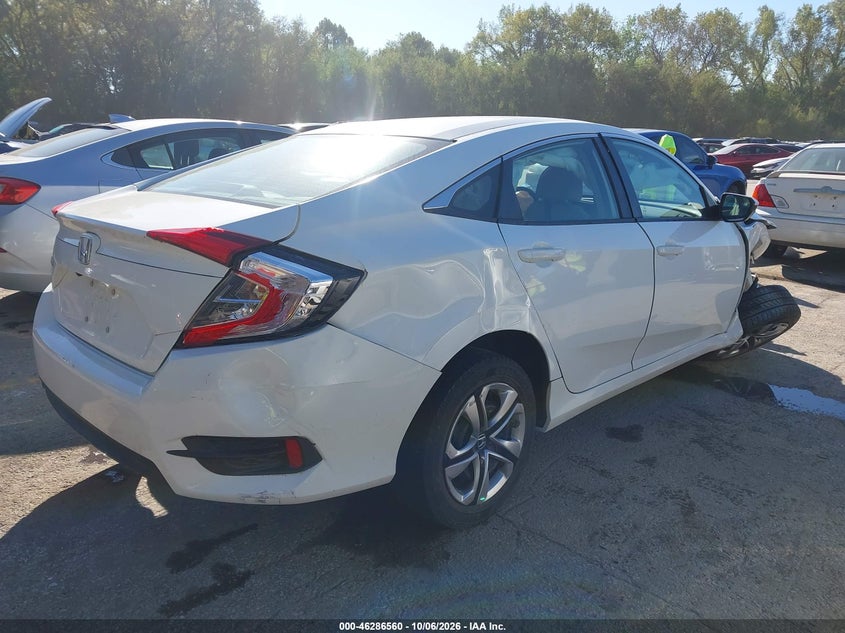 Vin: 19xfc2f55ge011240, lot: 46786706, honda civic lx 20164