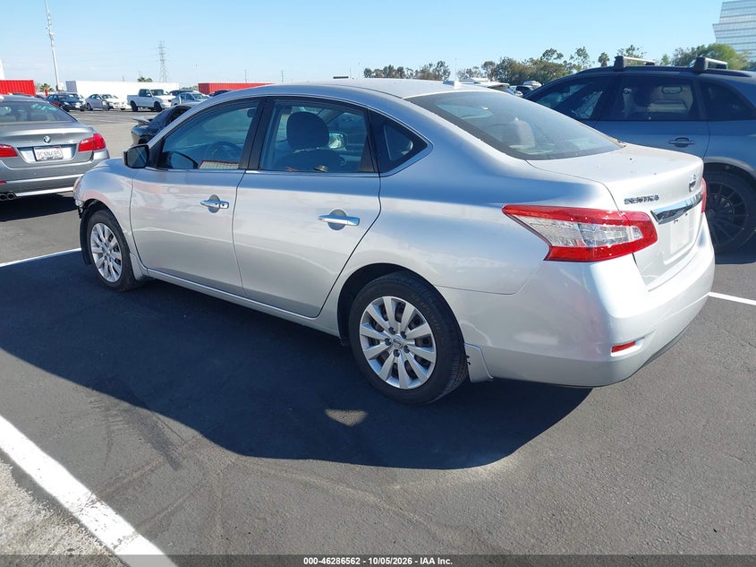 Vin: 3n1ab7ap4fy304758, lot: 46786708, nissan sentra sv 20153