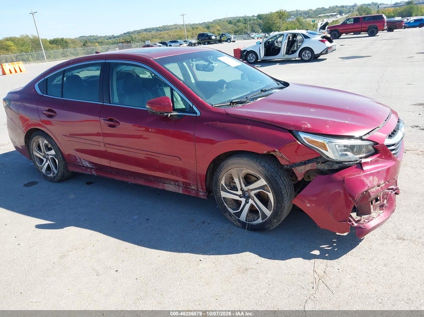 Vin: 4s3bwan62m3013184, lot: 46786725, subaru legacy limited 20211