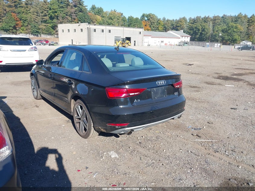 Vin: waub8gff8j1021712, lot: 46786735, audi a3 2.0t premium/2.0t tech premium 20183