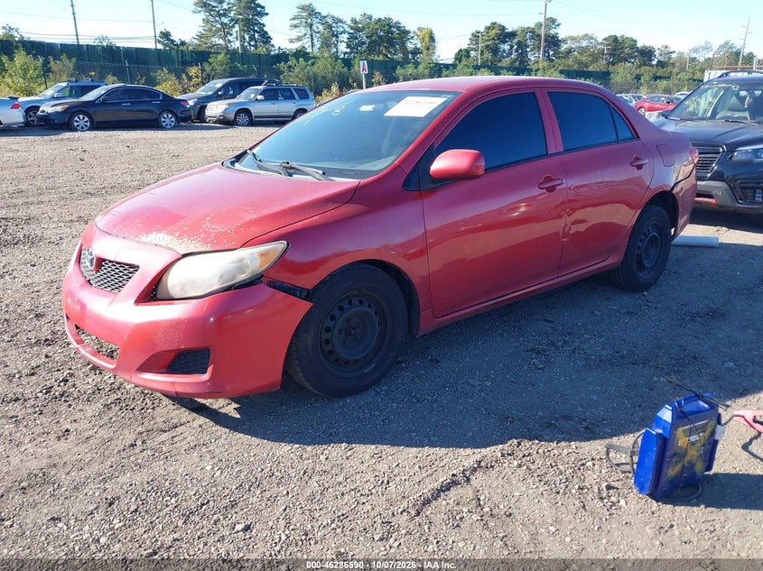 Vin: 1nxbu4ee5az363697, lot: 46786736, toyota corolla le 20102