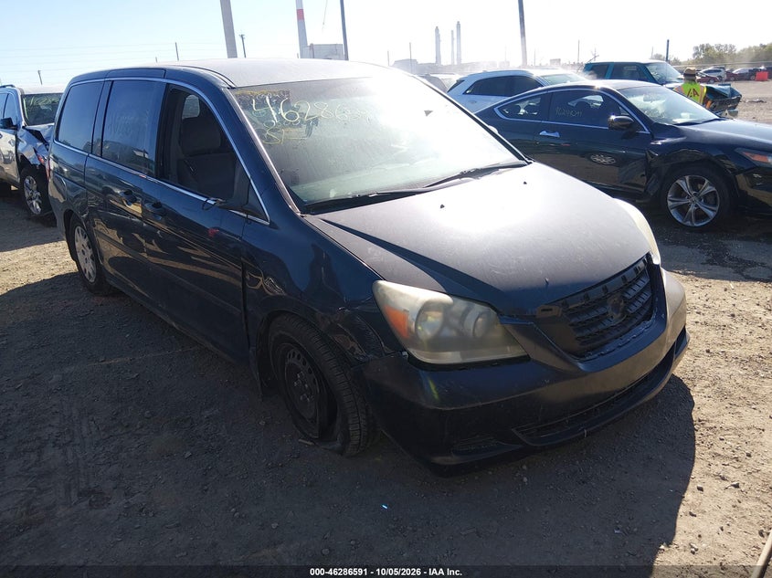 Vin: 5fnrl3h21ab050088, lot: 46786737, honda odyssey lx 20101