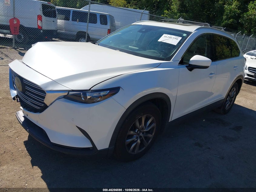 Vin: jm3tcbcyxj0201415, lot: 46786744, mazda cx-9 touring 20182
