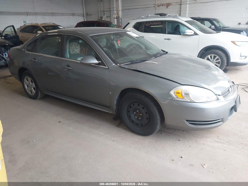 2009 Chevrolet Impala Lt, Front, IAAI, VIN 2G1WT57K991209995