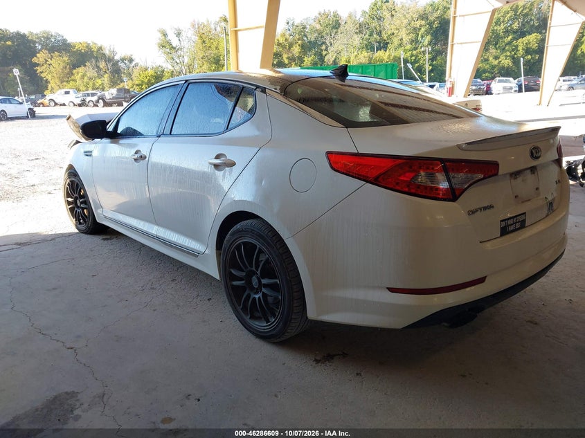 Vin: 5xxgr4a67dg090301, lot: 46786755, kia optima sx 20133