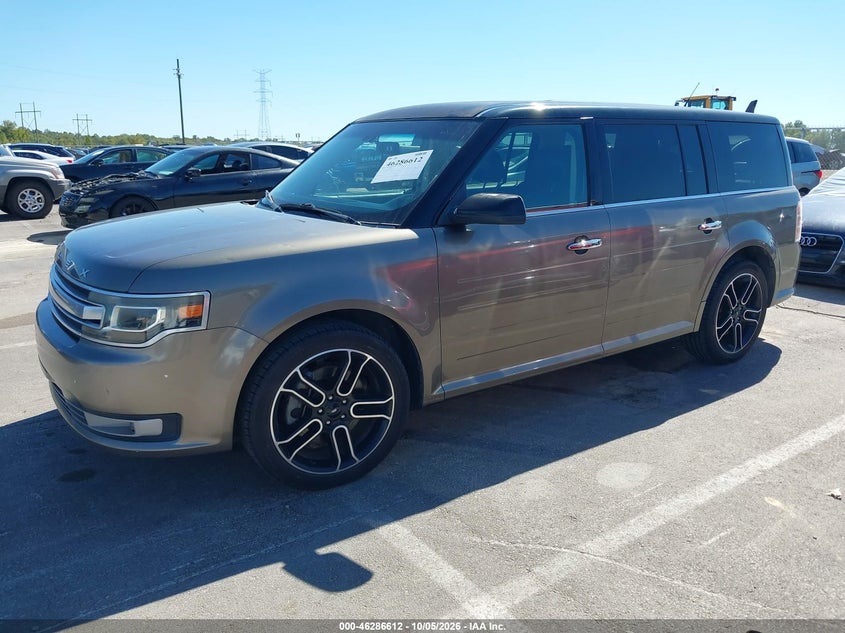 Vin: 2fmgk5d84ebd11177, lot: 46786758, ford flex limited 20142
