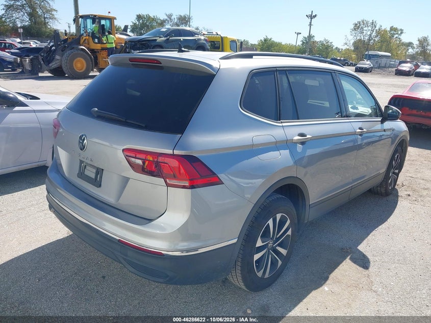 Vin: 3vv1b7ax8nm004001, lot: 46786767, volkswagen tiguan 2.0t s 20224