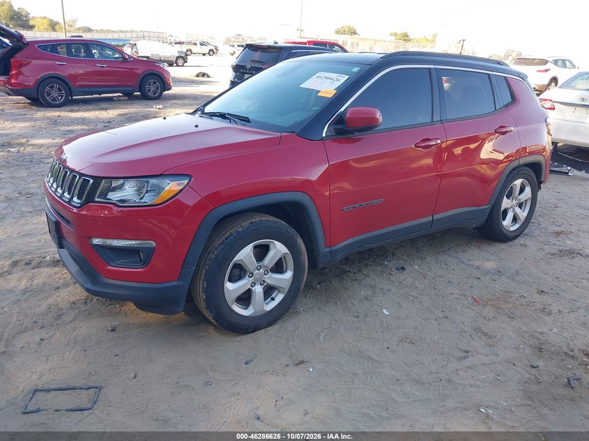 Vin: 3c4njcbb3lt162554, lot: 46786772, jeep compass latitude fwd 20202