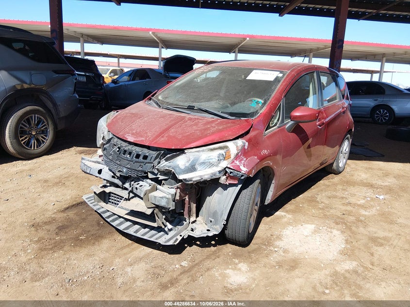 Vin: 3n1ce2cp2hl354297, lot: 46786780, nissan versa note sv 20172