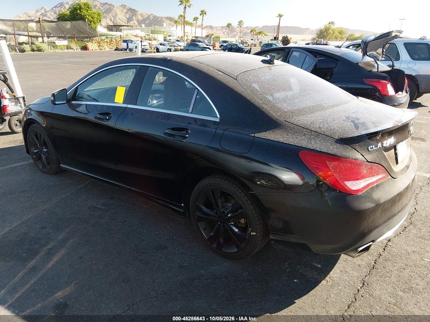 Vin: wddsj4eb0en037072, lot: 46786789, mercedes-benz cla 250 20143