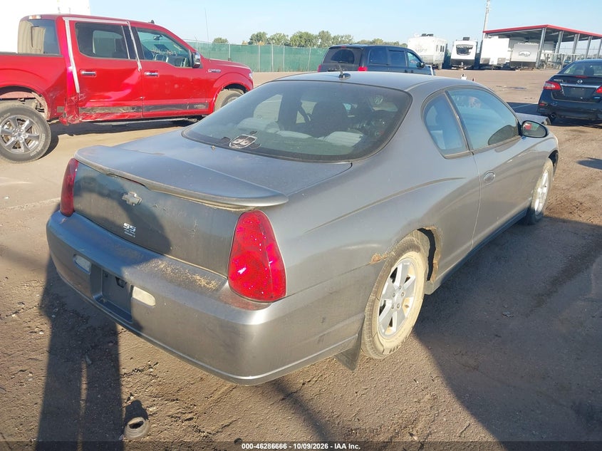 CHEVROLET MONTE CARLO 2006 VIN 2G1WM15K269302833