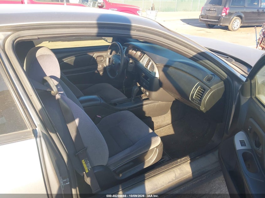 CHEVROLET MONTE CARLO 2006 VIN 2G1WM15K269302833