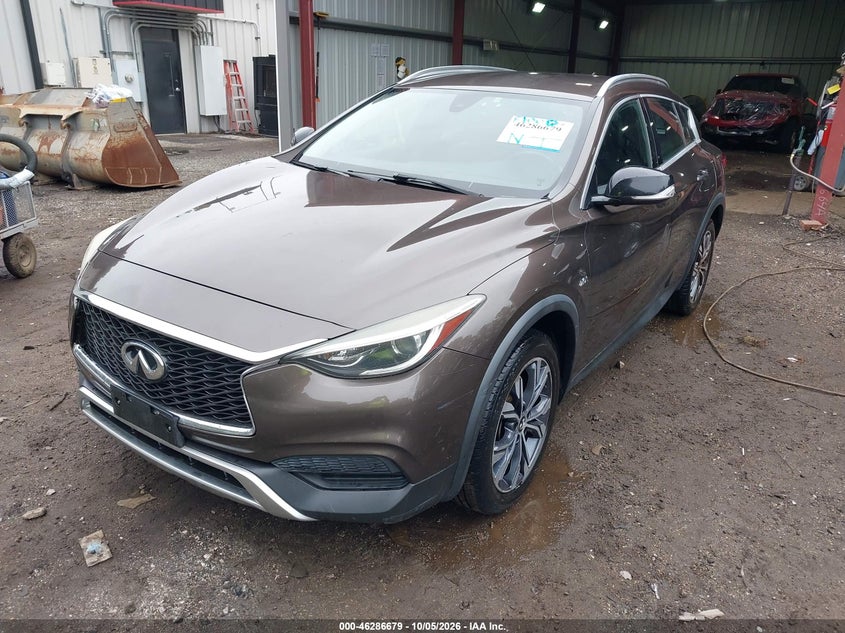 Vin: sjkch5cr6ha034492, lot: 46786825, infiniti qx30 luxury 20172